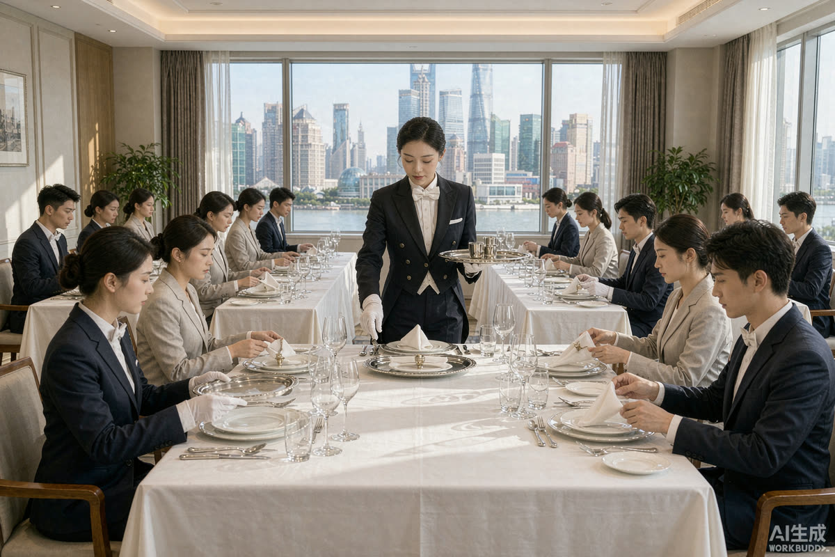 高级管家班培训课堂实拍场景（示意图）